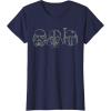 image:imageStar Wars Stormtrooper Vader Fett Helmet Trio TShirt TShirtNavy Blue