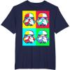 image:imageStar Wars Stormtroopers Helmet Pop Art Graphic TShirt TShirtNavy Blue