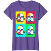 image:imageStar Wars Stormtroopers Helmet Pop Art Graphic TShirt TShirtPurple Heather