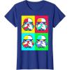 image:imageStar Wars Stormtroopers Helmet Pop Art Graphic TShirt TShirtRoyal Blue