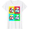 image:imageStar Wars Stormtroopers Helmet Pop Art Graphic TShirt TShirtWhite