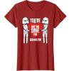image:imageStar Wars Stormtroopers Not The One AntiValentines Day TShirtCranberry Red