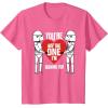 image:imageStar Wars Stormtroopers Not The One AntiValentines Day TShirtPink Heather