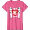 image:imageStar Wars Stormtroopers Not The One AntiValentines Day TShirtPink Heather