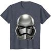 image:imageStar Wars The Force Awakens First Order Stormtrooper TShirtHeather Blue