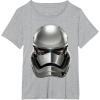 image:imageStar Wars The Force Awakens First Order Stormtrooper TShirtHeather Grey