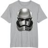 image:imageStar Wars The Force Awakens First Order Stormtrooper TShirtHeather Grey