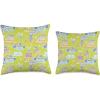 image:imageStar Wars The Mandalorian Grogu A Bountiful Egg Hunt Easter Throw Pillow18x18