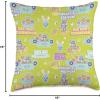 image:imageStar Wars The Mandalorian Grogu A Bountiful Egg Hunt Easter Throw Pillow18x18