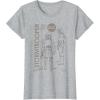 image:imageStar Wars The Mandalorian Stormtrooper Toy Poster TShirtHeather Grey
