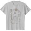 image:imageStar Wars The Mandalorian Stormtrooper Toy Poster TShirtSilver Grey
