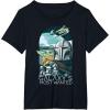 image:imageStar Wars The Mandalorian and Grogu Galaxys Most Wanted TShirtBlack