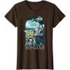 image:imageStar Wars The Mandalorian and Grogu Galaxys Most Wanted TShirtBrown