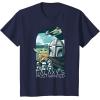 image:imageStar Wars The Mandalorian and Grogu Galaxys Most Wanted TShirtNavy Blue