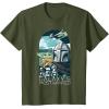 image:imageStar Wars The Mandalorian and Grogu Galaxys Most Wanted TShirtOlive Green