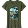 image:imageStar Wars The Mandalorian and Grogu Galaxys Most Wanted TShirtOlive Green