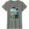 image:imageStar Wars The Mandalorian and Grogu Galaxys Most Wanted TShirtOlive Heather