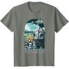 image:imageStar Wars The Mandalorian and Grogu Galaxys Most Wanted TShirtOlive Heather