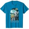 image:imageStar Wars The Mandalorian and Grogu Galaxys Most Wanted TShirtSapphire Blue