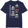 image:imageStar Wars The Mandalorian and Grogu Loyal Imperial Troopers TShirtNavy Blue