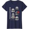 image:imageStar Wars The Mandalorian and Grogu Loyal Imperial Troopers TShirtNavy Blue