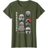 image:imageStar Wars The Mandalorian and Grogu Loyal Imperial Troopers TShirtOlive Green