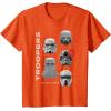 image:imageStar Wars The Mandalorian and Grogu Loyal Imperial Troopers TShirtOrange