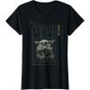 image:imageStar Wars The Mandalorian and Grogu Snack Time Cute Portrait TShirtBlack