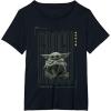 image:imageStar Wars The Mandalorian and Grogu Snack Time Cute Portrait TShirtBlack