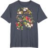 image:imageStar Wars Tropical Stormtrooper Floral Print Graphic TShirt TShirtHeather Blue