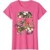 image:imageStar Wars Tropical Stormtrooper Floral Print Graphic TShirt TShirtPink Heather