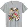 image:imageStar Wars Tropical Stormtrooper Floral Print TShirt C1 TShirtHeather Grey