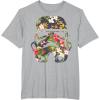 image:imageStar Wars Tropical Stormtrooper Floral Print TShirt C1 TShirtHeather Grey