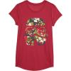 image:imageStar Wars Tropical Stormtrooper Floral Print TShirt C1 TShirtRed Heather