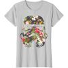 image:imageStar Wars Tropical Stormtrooper Floral Print TShirt C1 TShirtSilver Grey
