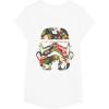 image:imageStar Wars Tropical Stormtrooper Floral Print TShirt C1 TShirtWhite