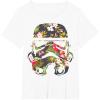 image:imageStar Wars Tropical Stormtrooper Floral Print TShirt C1 TShirtWhite
