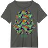 image:imageStar Wars Tropical Stormtrooper Helmet Graphic TShirt TShirtAsphalt Grey