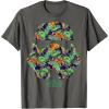 image:imageStar Wars Tropical Stormtrooper Helmet Graphic TShirt TShirtAsphalt Grey