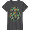 image:imageStar Wars Tropical Stormtrooper Helmet Graphic TShirt TShirtDark Heather Grey