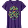 image:imageStar Wars Tropical Stormtrooper Helmet Graphic TShirt TShirtPurple