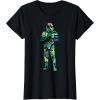 image:imageStar Wars Tropical Stormtrooper Silhouette TShirtBlack