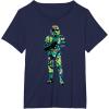 image:imageStar Wars Tropical Stormtrooper Silhouette TShirtNavy Blue