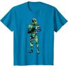 image:imageStar Wars Tropical Stormtrooper Silhouette TShirtSapphire Blue