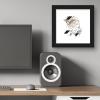 image:imageTrends International Gallery Pops Star Wars Saga  MidCentury Modern Stormtrooper Wall Art Wall Poster 12 x 12 Black Framed VersionBlack Framed Version