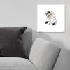 image:imageTrends International Gallery Pops Star Wars Saga  MidCentury Modern Stormtrooper Wall Art Wall Poster 12 x 12 Black Framed VersionUnframed Version