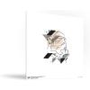 image:imageTrends International Gallery Pops Star Wars Saga  MidCentury Modern Stormtrooper Wall Art Wall Poster 12 x 12 Black Framed VersionUnframed Version