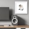 image:imageTrends International Gallery Pops Star Wars Saga  MidCentury Modern Stormtrooper Wall Art Wall Poster 12 x 12 Black Framed VersionWhite Framed Version