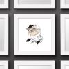 image:imageTrends International Gallery Pops Star Wars Saga  MidCentury Modern Stormtrooper Wall Art Wall Poster 12 x 12 Black Framed VersionWhite Framed Version