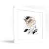 image:imageTrends International Gallery Pops Star Wars Saga  MidCentury Modern Stormtrooper Wall Art Wall Poster 12 x 12 Black Framed VersionWhite Framed Version